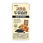 고칼슘 두유 습관 검은콩 호두아몬드