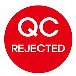 (법인전용) QC REJECTED 품질 스티커 500매
