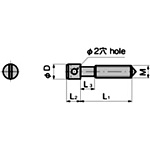 봉인 나사(M4, 수하장 L1=10)