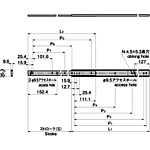 슬라이드 레일 (L711.2)