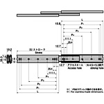 스테인리스 슬라이드 레일(L406.4)