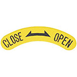 영문 개폐 마크(CLOSE⇔OPEN)