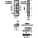 스테인레스 스틸 코너 힌지