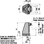 FA-603용 수좌(롤러 타입)