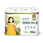 프리미엄 33m 롱 화장지