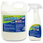 (법인영업) (잇올전용) 크로바 닥터크린 얼룩제거제 흰옷 핏자국 커피 얼룩 세탁전처리제 대용량 4L+500ml