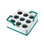 OMNIS sample rack 9 x 250 mL