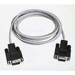 Cable RS232: DB9 F-DB9 M