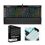 유선 키보드 키캡 세트 (K100 RGB MX SPEED+PBT Double-shot Keycaps Pro)