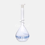 메스 플라스크 코팅형 Amber (Volumetric Flasks, Trapezoidal, 클래스 A)