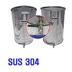 스텐 드럼통 (50L/0.8T/스텐 밸브 장착)