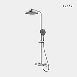 블랙 ROTONDO (로톤도 시리즈) 레인샤워수전