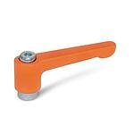 Flat Adjustable Hand Levers (302.2)