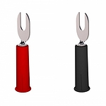 P4002 포크터미널형 바나나잭 (Black/Red)