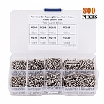 탄소강 둥근머리나사 세트 (M2 / 800PCS)