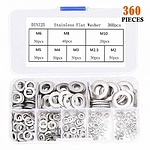 스텐 와셔 세트 (M2-M10 / 360PCS)