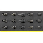 1/2인치 TCS 별비트&육각비트소켓 세트 (STW-TCS54IMP/2307TX/15)