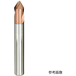 DLE 센터링·모따기 가공용 리딩 초경 솔리드 드릴 외부 급유형 90° 1.5mm DP102A