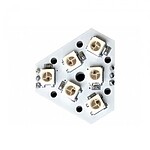 LED 6개로 구성된 큰 정삼각형 모듈 (JLED-TRI-6)