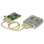 PCI-멀티 4포트 케이블타입 RS232 시리얼 확장카드 (uPCI-400HB)