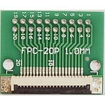 20핀 1.0mm pitch FFC/FPC Cable 변환보드