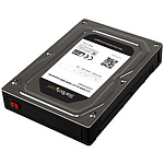 HDD/SSD용 2.5인치 - 3.5인치 SATA 하드 드라이브 변환 케이스(알루미늄제) 최대 높이 12.5mm