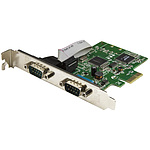 RS232C 시리얼 2포트 증설 PCI Express 카드 16C1050 UART 내장