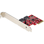 SATA 2포트 증설 PCI Express 인터페이스 카드/6Gbps/로우 프로파일 & 풀 사이즈 PCI 대응/SATA RAID 컨트롤러/ASM1062R 칩 탑재 하드웨어 RAID/SATA PCIe 확장 보드