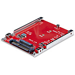 M.2 - U.3 변환 어댑터/M.2 NVMe SSD 지원/PCIe M.2 드라이브 - 2.5인치 U.3(SFF-TA-1001) 호스트 컨버터/2.5인치 SSD 폼 팩터 변환 카드