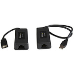 Cat5e/Cat6 사용 1포트 USB 익스텐더 연장기 카테고리 5e/6 타입 USB Ranger 최대 40m까지 연장