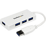 4 포트 USB3.0 허브 휴대용 미니 USB Hub
