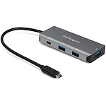 4포트 USB-C 허브 USB PD 대응 포트 10Gbps 3xUSB-A/1xUSB-C