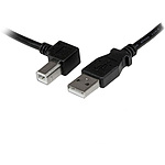 3m USB 2.0 케이블 타입 A(수) - 타입 B/L형 좌향(수)