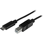 USB 2.0 케이블 1m USB B 남성 - USB Type-C 남성