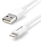 3m iPhone/iPod/iPad 대응 Apple Lightning - USB 케이블 화이트 Apple MFi 인증 취득 라이트닝 8핀(수) - USB A(수)