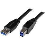 USB 3.0 케이블/액티브 타입/5Gbps/반복 IC 내장/타입 A-B 주변기기 프린터 스캐너 외장 HDD용 롱 케이블 코드