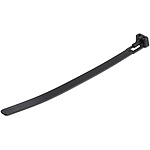 결속 밴드 리피트 타입/반복 사용할 수 있는 리피트 타이/100개들이 팩/블랙/길이 15 cm/폭 7 mm/케이블 다발의 직경 35 mm/인장 강도 22 kg/옥내, 옥외 대응/UL94V-2 규격 인정품