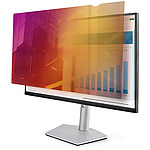 엿보기 방지 프라이버시 필터/골드 타입/24 인치 PC 모니터용/화면비 16:10/32.4 x 51.7 cm/시야각 60도/양면 사용/블루 라이트 컷/PC 디스플레이 액정 보호 필름