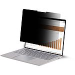 엿보기 방지 프라이버시 필터/12.4 인치 Surface Laptop Go 1,2,3 대응/275x195mm/4방향/자기 흡착 타입/시야각 60도/비광택/블루 라이트 컷/2in1 타블렛 PC 액정 보호 필름