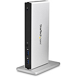 USB 3.0 접속 도킹 스테이션 듀얼 DVI 모니터 대응 세로 두어 스탠드 부속