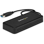 USB 3.0 미니 도킹 스테이션 듀얼 DisplayPort 모니터 지원 4K/60Hz GbE