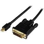Mini DisplayPort - DVI 변환 케이블/1.8m/mDP 1.2 - DVI-D 비디오 변환/1080p/미니 디스플레이 포트 - DVI 싱글 링크 영상 컨버터/액티브 어댑터 케이블
