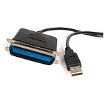 1.8m USB-병렬 프린터 컨버터 케이블 USB A-센트로닉스 36핀(IEEE1284 준거) 변환 케이블 수/수