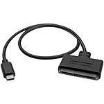 USB 3.1(10 Gbps) 대응 SATA - USB 변환 어댑터 케이블 2.5 인치 SATA SSD/HDD에 대응 USB-C 포트에 접속