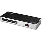 듀얼 4K 모니터 대응 도킹 스테이션 USB-C/USB-A 포트 대응 2x HDMI/2x DisplayPlay/Mac & Windows 대응/6x USB 포트
