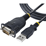 USB - RS232C 직렬 변환 케이블/USB 2.0/91cm/USB Type-A 남성/DB9 남성/Windows & macOS/USB - D-Sub 9핀 변환 어댑터