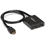 비디오 스플리터/4K30Hz HDMI 1.4/1 입력 2 출력/7.1ch 오디오/2 화면 동시 출력/HDMI 분배기/HDMI 분기기