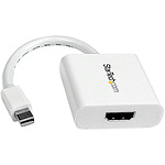 Mini DisplayPort - HDMI 변환 어댑터/mDP 1.2 - HDMI 비디오 변환/1080p/미니 디스플레이 포트 - HDMI 영상 컨버터/미니 DP - HDMI 패시브 어댑터/화이트