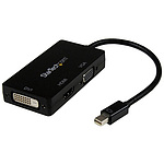 Mini DisplayPort 연결 여행 어댑터 3 인 1 Mini DP - VGA / DVI / HDMI 변환 어댑터