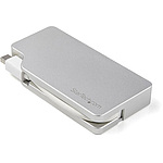 3 인 1 (3 in 1) 여행 AV 어댑터 알루미늄 케이스 Mini DisplayPort - VGA / DVI / HDMI 변환 어댑터 4K